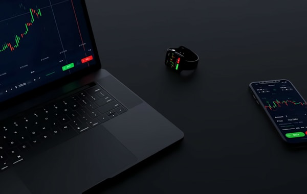 OuYi交易平台界面虚拟币K线图